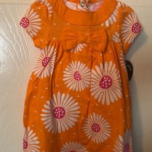 Child of Mine dress with diaper cover.